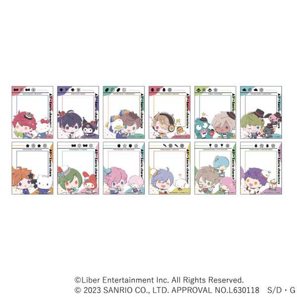 アクリルカード「A3！×Sanrio characters」05/S＆S 12個入りBOX[A3]