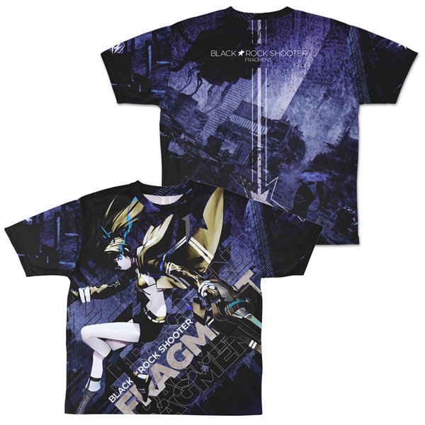 ブラック★ロックシューター FRAGMENT 両面フルグラフィックTシャツ/M[コスパ]