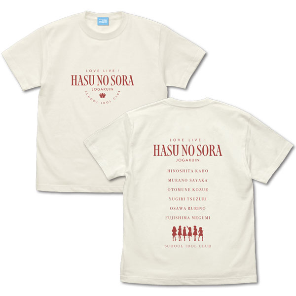 蓮ノ空女学院スクールアイドルクラブ 蓮ノ空女学院 Tシャツ/VANILLA WHITE-S[コスパ]