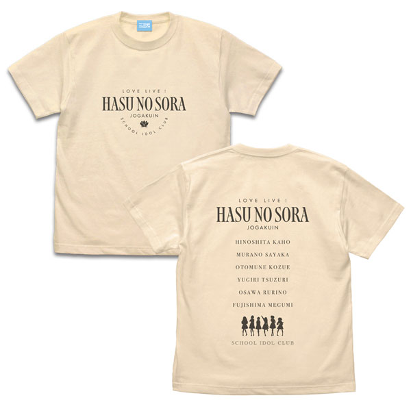 蓮ノ空女学院スクールアイドルクラブ 蓮ノ空女学院 Tシャツ/NATURAL-XL[コスパ]