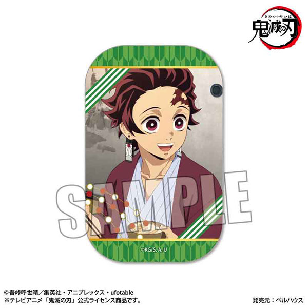 鬼滅の刃 スクエア缶バッジ 炭治郎 メモリーズスクエア缶バッジ アニメ「鬼滅の刃」刀鍛冶の里編