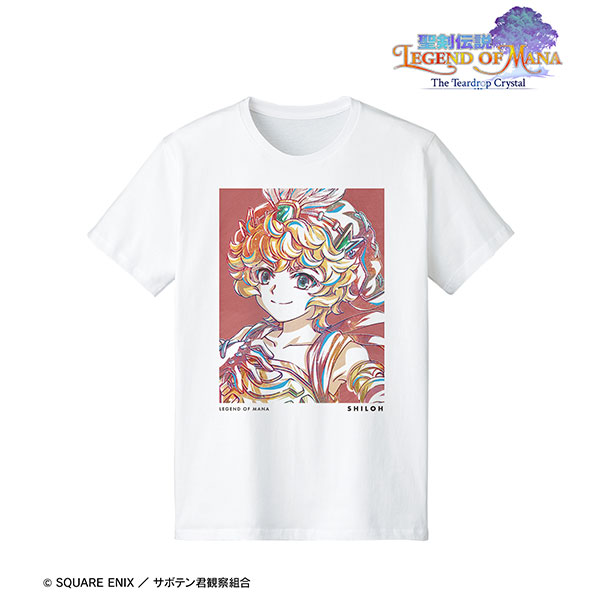 TVアニメ「聖剣伝説 Legend of Mana -The Teardrop Crystal-」 シャイロ Ani-Art Tシャツ レディース L[アルマビアンカ]《在庫切れ》