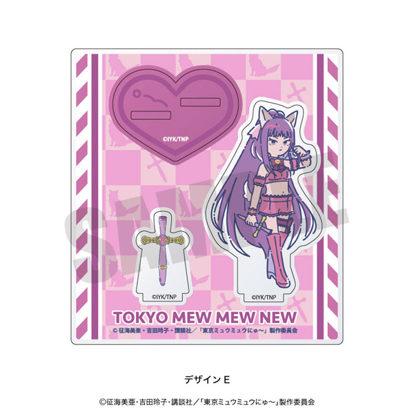 東京ミュウミュウ れとぽぷ アクリルスタンド 5個セット 東京ミュウミュウ にゅ～ れとぽぷ アクリルスタンド E ミュウ