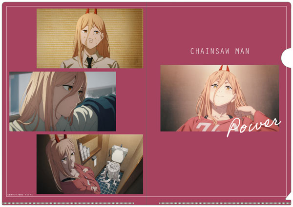 チェンソーマン A4クリアファイル パワー[松本商事]《在庫切れ》