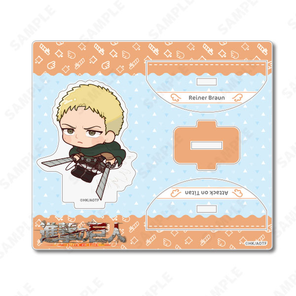 進撃の巨人　CHARAUM CAFE アクリルスタンド　ライナー　キャラウム 進撃の巨人 CHARAUM CAFE アクリルスタンド ライナー キャラウム