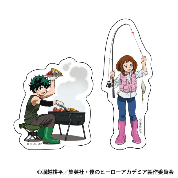 僕のヒーローアカデミア ステッカーセット 緑谷出久＆麗日お茶子