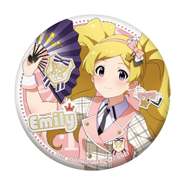 エミリースチュアート マルイ エミリー ジュエリー缶バッジ ミリオンライブ！ アイドルマスター 缶バッジ ピンズ・ピンバッジ・缶バッジ