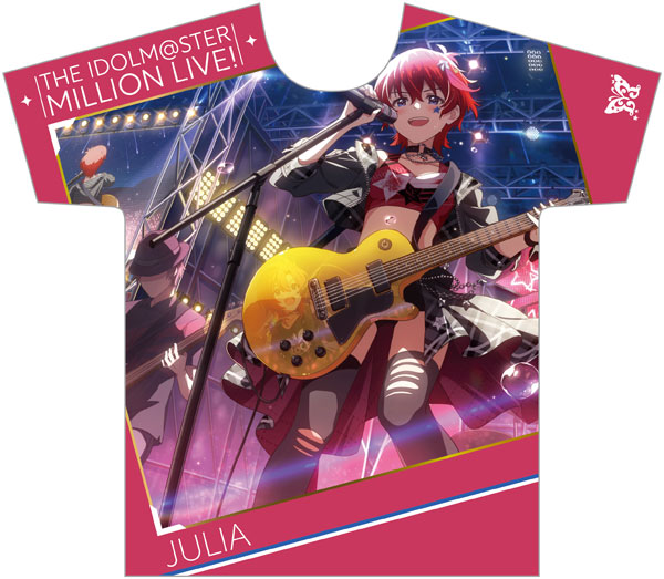 アイドルマスター ミリオンライブ！ フルグラフィックTシャツ ジュリア 