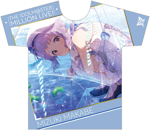 アイドルマスター ミリオンライブ！ フルグラフィックTシャツ 真壁瑞希