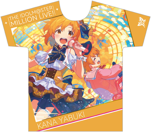 アイドルマスター ミリオンライブ！ フルグラフィックTシャツ 矢吹可奈