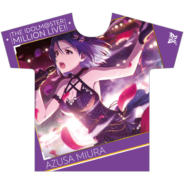 アイドルマスターミリオンライブ！ 両面フルグラフィックTシャツ