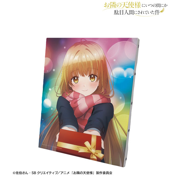 TVアニメ「お隣の天使様にいつの間にか駄目人間にされていた件」 椎名真昼 バレンタインイラスト キャンバスボード[アルマビアンカ]《在庫切れ》