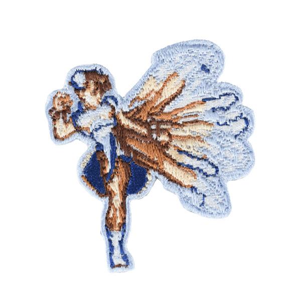 ストリートファイター 刺繍ステッカー Mサイズ (春麗/百裂脚1P)[MSY]《在庫切れ》