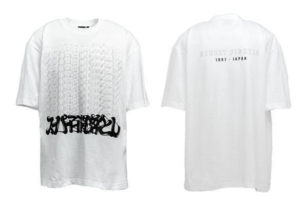 ストリートファイター Special Moves Tシャツ(スーパー百貫落とし/エドモンド本田) ホワイト S[MSY]《在庫切れ》