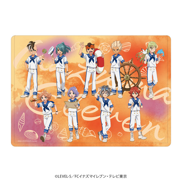※らいおん先輩専　新品ケース交換済み　イナズマイレブン/GO/アレス/オリオン/ キャラクリアケース「イナズマイレブン オリオンの刻印」17/マリンver