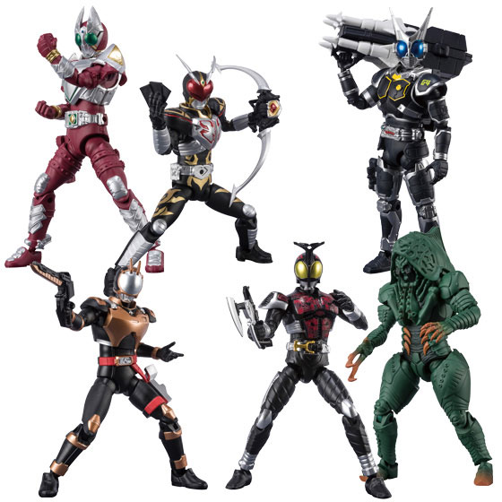 SHODO仮面ライダー4　6種セット SHODO-O 仮面ライダー4 全6種セット