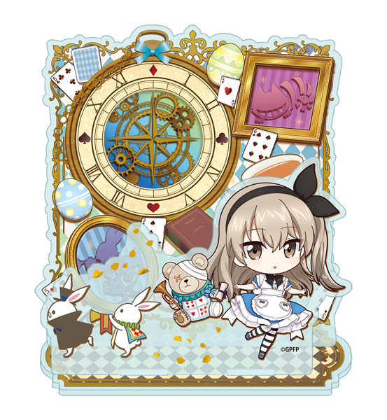 ガールズ＆パンツァー 最終章 ぷちちょこミニアクリル置時計 島田愛里
