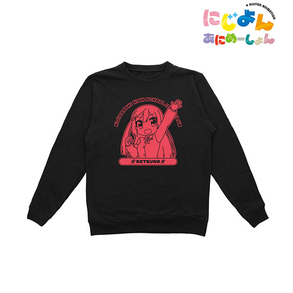 にじよん あにめーしょん 優木せつ菜 カレッジトレーナー メンズ M[アルマビアンカ]《在庫切れ》