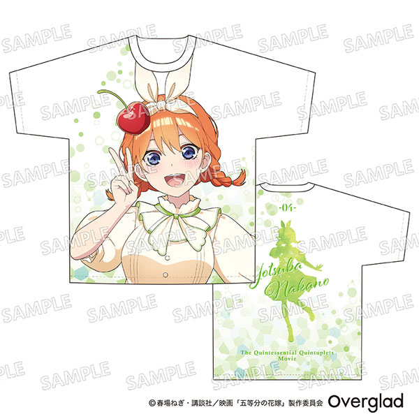 五等分の花嫁 フルグラフィックTシャツ クリームソーダver.(中野四葉