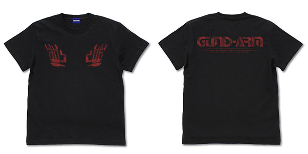 機動戦士ガンダム 水星の魔女 GUND-ARM Tシャツ/BLACK-M[コスパ]