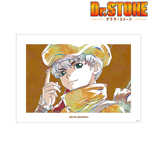 Dr.STONE 西園寺羽京 Ani-Art 第2弾 A3マット加工ポスター[アルマ