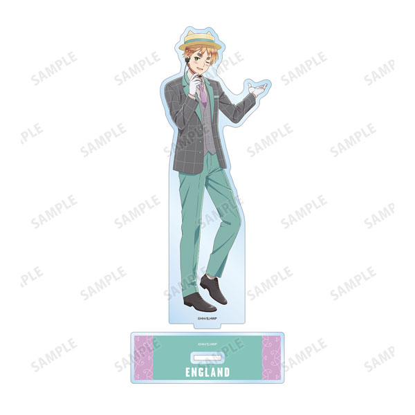 アニメ「ヘタリア World★Stars」 描き下ろしイラスト イギリス 遊園地ver. BIGアクリルスタンド[アルマビアンカ]《在庫切れ》