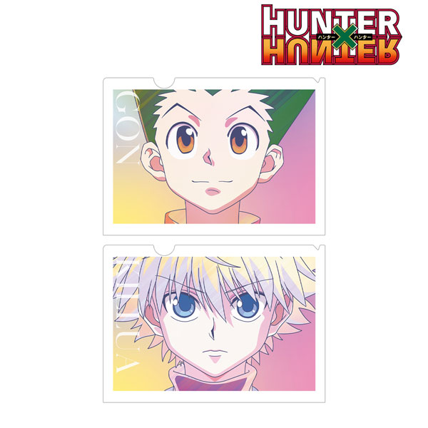 HUNTER×HUNTER Ani-Art clear label 第3弾 クリアファイルセット ver.A