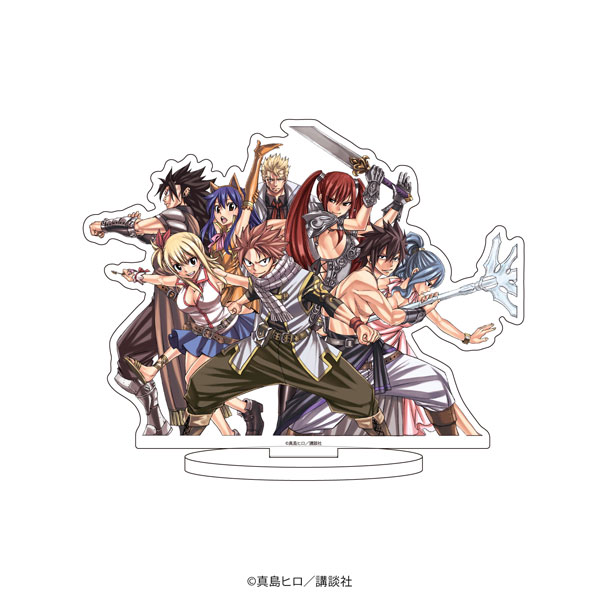 キャラアクリルフィギュア「FAIRY TAIL」06/集合デザインA(公式