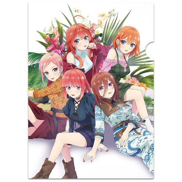 クリアファイル 五等分の花嫁 一花 二乃 三玖 四葉 五月 集合