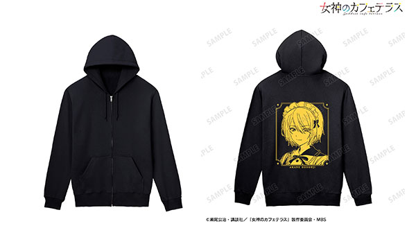ずっと気になってた 女神のカフェテラス バックプリントジップパーカー 鳳凰寺紅葉 服&ファッション小物