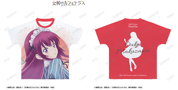 女神のカフェテラス 幕澤 桜花 フルグラフィックＴシャツ Mサイズ 女神のカフェテラス - 幕澤 桜花 フルグラフィックTシャツ/ユニ