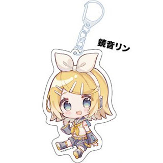 ピアプロキャラクターズ ぺたん娘アクリルキーホルダー 鏡音リン