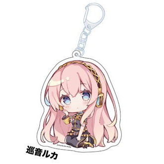 ピアプロキャラクターズ ぺたん娘アクリルキーホルダー 巡音ルカ