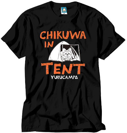 ゆるキャン△ ちくわテントTシャツ M[アクロス]《在庫切れ》