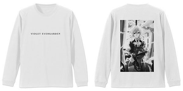 ヴァイオレット・エヴァーガーデン ロングスリーブTシャツ/WHITE-S[コスパ]