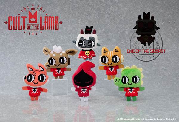 Cult of the Lamb ミステリーバッグ フィンガーパペット 6個入りBOX