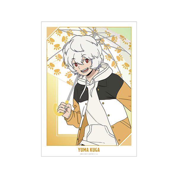 TVアニメ「ワールドトリガー」 描き下ろしイラスト 空閑遊真 雨の日の