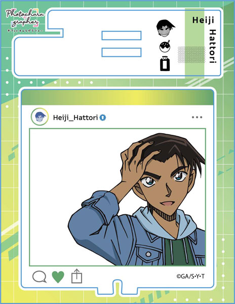 名探偵コナン フォトキャラグラファー 服部平次[ツインクル]《在庫切れ》