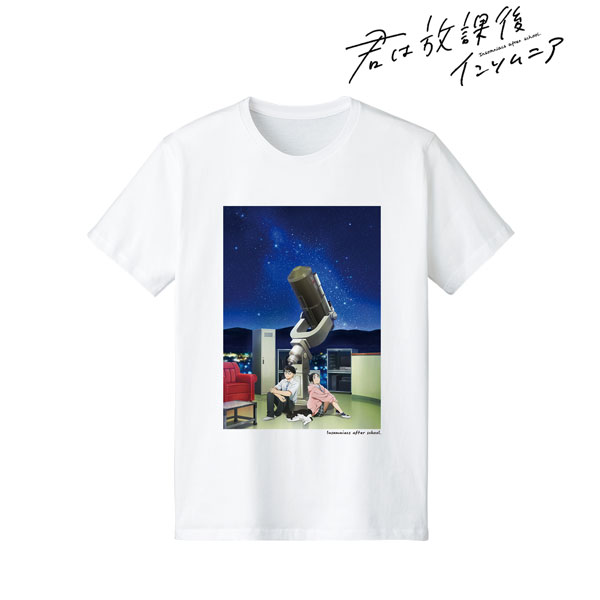 TVアニメ「君は放課後インソムニア」 キービジュアル Tシャツ メンズ S[アルマビアンカ]《在庫切れ》