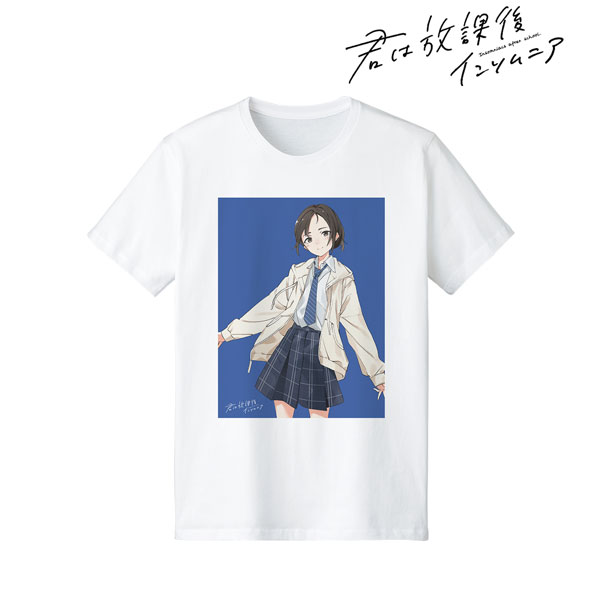映画「君は放課後インソムニア」 描き下ろしイラスト 曲伊咲 Art by popman3580 Tシャツ レディース XXXL[アルマビアンカ]《在庫切れ》