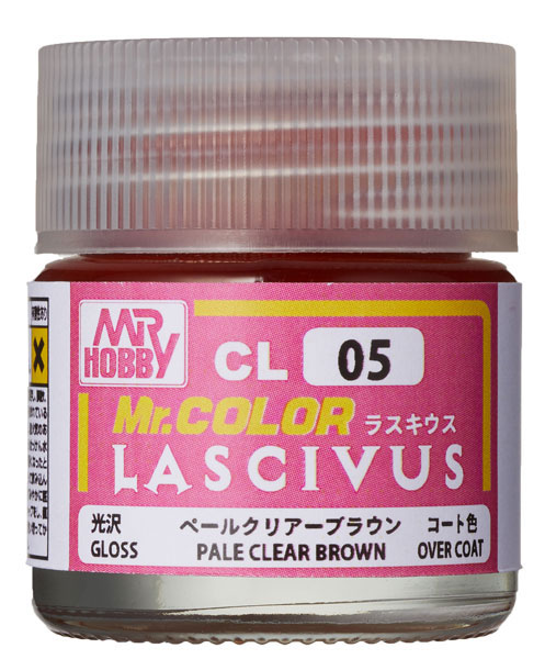 Mr.カラー LASCIVUS(ラスキウス) クリアーペールブラウン 10ml 〈光沢〉[GSIクレオス]《発売済・在庫品》