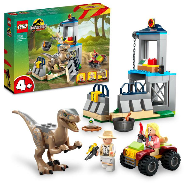 レゴ JURASSIC WORLD ヴェロキラプトルの脱走 (76957)[レゴジャパン