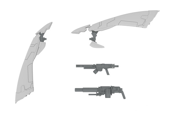 拡張セットA 5inM 1/48 装甲歩兵用[エンジェルウイング＆M51グレネード＆DSG12SMG] プラモデル[プラム]