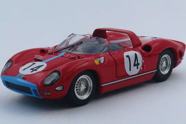 ミニカー　1/43 フェラーリ 330 P ル・マン24時間 1964 #14 Bonnier/Hill No.0818 総合2位入賞車 [ART200/2] 1/43 フェラーリ 330 P ル・マン24時間 1964 #14 Bonnier/Hill