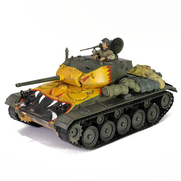 1/32 アメリカ軍 M24軽戦車 チャーフィー 1950年 朝鮮戦争 漢江 完成品[WALTERSONS]《在庫切れ》