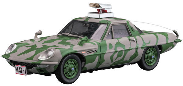 【中古】(本体A-/箱B)1/24 マットビハイクル“迷彩塗装” w/ロケットランチャー プラモデル[ハセガワ]《発売済・在庫品》