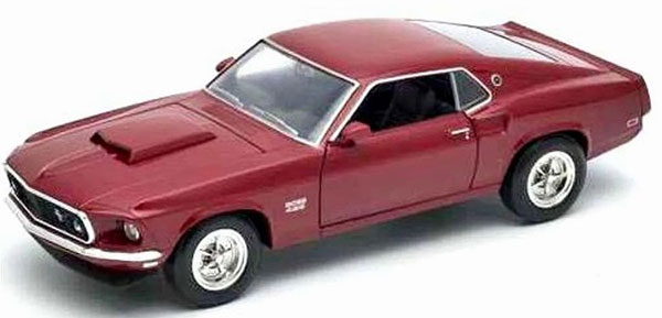 1/24 フォード マスタング BOSS 429 1969 (レッド)（再販）[WELLY