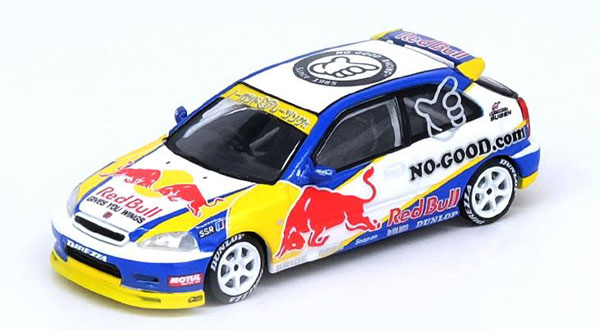 1/64 Honda シビック Type-R (EK9) “No Good Racing” “Red Bull”[INNO