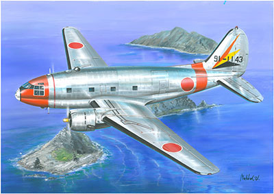 1/72 米・カーチスC-46Dコマンドー双発輸送機・JASDF航空自衛隊 プラモデル[バロムモデル]《在庫切れ》