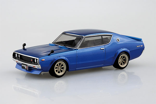 ザ・スナップキット No.18-SP4 ニッサン C110スカイラインGT-R カスタム(メタリックブルー) プラモデル（再販）[アオシマ]《発売済・在庫品》